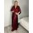 Women's Elegant Sleeveless Sheath Dress (S-XL) ITALIAN FASHION IMHMS23118 S / M / L Golden