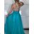 Elegant Long Sleeve Dress Women (S / M.ONE SIZE) ITALIAN FASHION IMM2218831/DUR S / M red