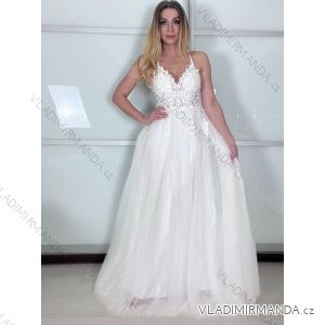 Elegant Long Sleeve Dress Women (S / M.ONE SIZE) ITALIAN FASHION IMM2218831-1/DUR