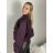 Šaty letní na ramínka dámské (S/M ONE SIZE) ITALSKÁ MÓDA IMPBB22B21841 S / M / L purple