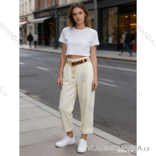 Summer dress oval short sleeve women's oversized (50/52/54 ONE SIZE) ITALIAN FASHION IM425011