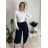 Women's Long Summer Pants with Belt (S/M ONE SIZE) ITALIAN FASHION IMD24080