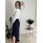 Women's Long Summer Pants with Belt (S/M ONE SIZE) ITALIAN FASHION IMD24080