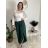 Women's Long Summer Pants with Belt (S/M ONE SIZE) ITALIAN FASHION IMD24080