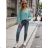 Summer dress oval short sleeve women's oversized (50/52/54 ONE SIZE) ITALIAN FASHION IM425011