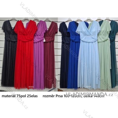 Women's short sleeve summer casual dress (S/M/L ONE SIZE) ITALIAN FASHION IMWGB25022