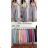 Summer dress oval short sleeve women's oversized (50/52/54 ONE SIZE) ITALIAN FASHION IM425011