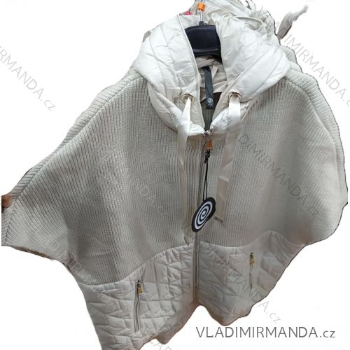 Women's Oversized Knitted Long Sleeve Sweater (S/M ONE SIZE) ITALIAN FASHION IMSN2416125