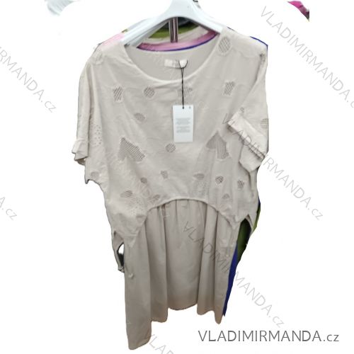 Women's Oversized Knitted Long Sleeve Sweater (S/M ONE SIZE) ITALIAN FASHION IMSN2416125