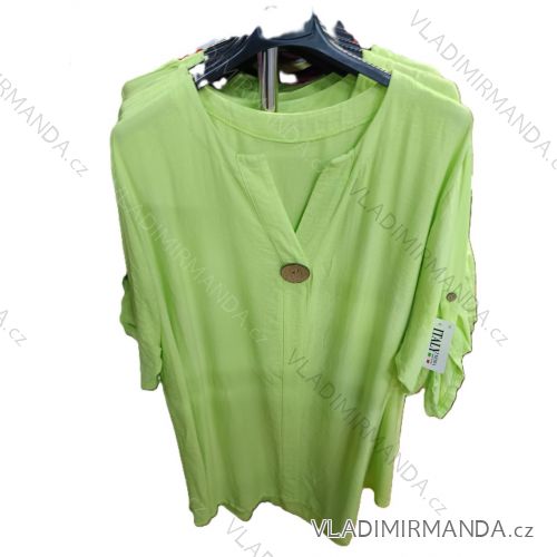 Women's Oversized Knitted Long Sleeve Sweater (S/M ONE SIZE) ITALIAN FASHION IMSN2416125