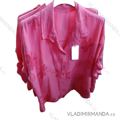 Women's Oversized Knitted Long Sleeve Sweater (S/M ONE SIZE) ITALIAN FASHION IMSN2416125
