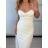 Women's Long Chiffon Short Sleeve Dress (S/M ONE SIZE) ITALIAN FASHION IMWGS231048