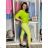 Women's Oversized Knitted Long Sleeve Sweater (S/M ONE SIZE) ITALIAN FASHION IMSN2416125