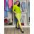 Women's Oversized Knitted Long Sleeve Sweater (S/M ONE SIZE) ITALIAN FASHION IMSN2416125