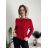 Jacket thin long sleeve women's (UNI XS-M) ITALIAN FASHION IM120049 S / M / L wine