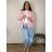 Women's Oversized Knitted Long Sleeve Sweater (S/M ONE SIZE) ITALIAN FASHION IMSN2416125