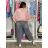 Women's long jeans with belt (XS-XL) MOG25096R