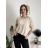 Tunic with pendant short sleeve women's plus size (3XL/4XL ONE SIZE) ITALIAN FASHION IMC23020 black 