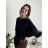 Women's Light Knitted Long Sleeve Sweater (L/XL ONE SIZE) ITALIAN FASHION IM723GALA