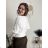 Women's Light Knitted Long Sleeve Sweater (L/XL ONE SIZE) ITALIAN FASHION IM723GALA