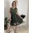 Šaty elegantní letní bez rukávu dámské (S/M/L ONE SIZE) ITALSKÁ MÓDA IM322SIMONE/DR wine S/M/L