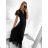 Women's Long Chiffon Short Sleeve Dress (S/M ONE SIZE) ITALIAN FASHION IMWGM23456 beige XS/S/M