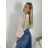 Summer dress oval short sleeve women's oversized (50/52/54 ONE SIZE) ITALIAN FASHION IM425011