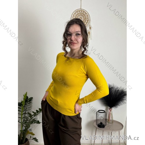 Elegant icecool long strapless dress for women (S / M ONE SIZE) ITALIAN FASHION IMM22921 žlutá hořčicová S / M / L