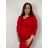 Elegant ladies bolero (uni sl) ITALIAN Fashion IMC18343 38 red