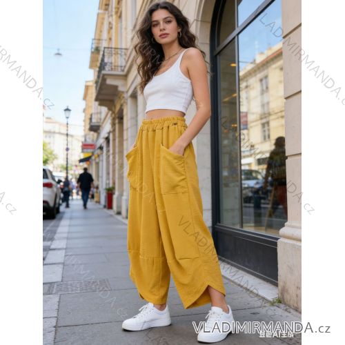 Summer dress oval short sleeve women's oversized (50/52/54 ONE SIZE) ITALIAN FASHION IM425011
