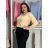 Women's Oversized Knitted Long Sleeve Sweater (S/M ONE SIZE) ITALIAN FASHION IMSN2416125