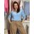 Women's Oversized Knitted Long Sleeve Sweater (S/M ONE SIZE) ITALIAN FASHION IMSN2416125  oranžová