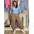 Women's Short Sleeve Summer Shirt Dress (L/XL ONE SIZE) ITALIAN FASHION IMC23172