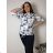 Women's Long Sleeve Bomber Jacket (S/M/L ONE SIZE) ITALIAN FASHION IMWD23470