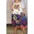 Women's Elegant Oversize Long Sweatpants (S/M/L ONE SIZE) ITALIAN FASHION IMD23634
