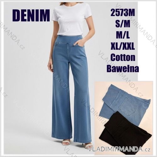 Women's oversized jeans (S/M - M/L - XL/2XL) MIEGO MIE262573M