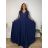 Elegant formal dress, elegant women's (S/M ONE SIZE) ITALIAN FASHION FMPCH269417/DUR 5XL dark emerald