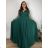 Elegant formal dress, elegant women's (S/M ONE SIZE) ITALIAN FASHION FMPCH269417/DUR 5XL dark emerald
