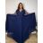 Elegant formal dress, elegant women's (S/M ONE SIZE) ITALIAN FASHION FMPCH269417/DUR 6XL dark blue