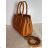Kabelka dámská (ONE SIZE) TESSRA KABELKY TES21010 ONE SIZE Brown