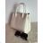 Kabelka dámská (ONE SIZE) TESSRA KABELKY TES21010 ONE SIZE beige