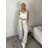 Women's Oversized Knitted Long Sleeve Sweater (S/M ONE SIZE) ITALIAN FASHION IMSN2416125