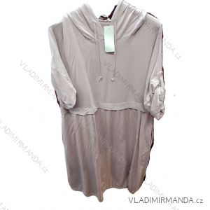 Women's Oversized Knitted Long Sleeve Sweater (S/M ONE SIZE) ITALIAN FASHION IMSN2416125