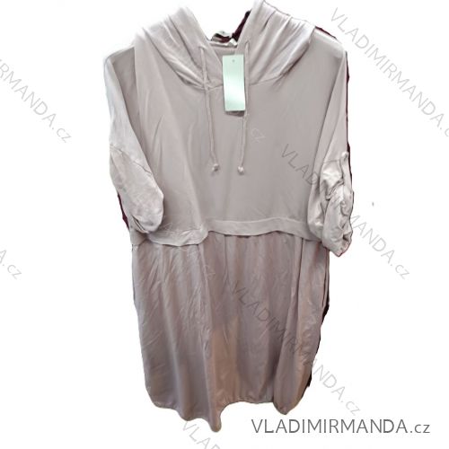 Women's Oversized Knitted Long Sleeve Sweater (S/M ONE SIZE) ITALIAN FASHION IMSN2416125