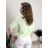 Women's Oversized Knitted Long Sleeve Sweater (S/M ONE SIZE) ITALIAN FASHION IMSN2416125
