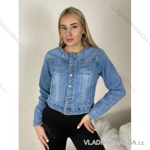 Women's denim jeans jacket MOON (S-2xl) MOON GIRL MOG25GYA2168-13