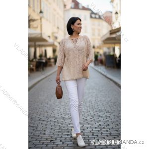 Women's Elegant Oversize Long Sweatpants (S/M/L ONE SIZE) ITALIAN FASHION IMD23634