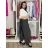 Women's Oversized Knitted Long Sleeve Sweater (S/M ONE SIZE) ITALIAN FASHION IMSN2416125