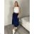 Women's Warm Long Sleeve Dress (L / XL ONE SIZE) ITALIAN FASHION IM421MIA
