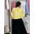 Summer dress oval short sleeve women's oversized (50/52/54 ONE SIZE) ITALIAN FASHION IM425011